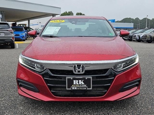 Photo of 2020 Radiant Red Metallic Honda Accord