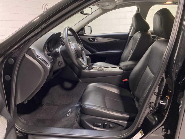 Photo of 2022 Black Obsidian INFINITI Q50