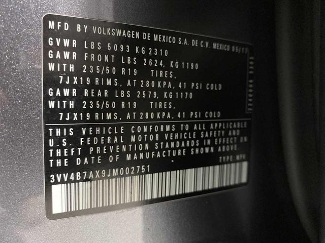 Photo of 2018 Platinum Gray Metallic Volkswagen Tiguan
