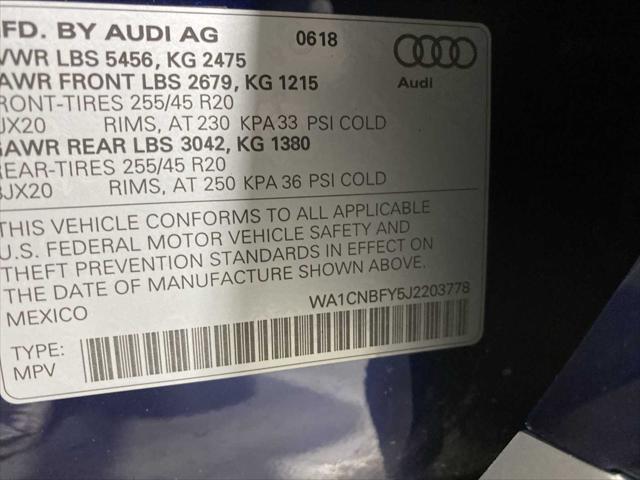 Photo of 2018 Navarra Blue Metallic Audi Q5