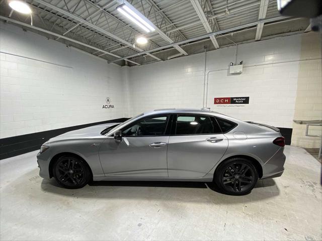 Photo of 2025 Lunar Silver Metallic Acura TLX
