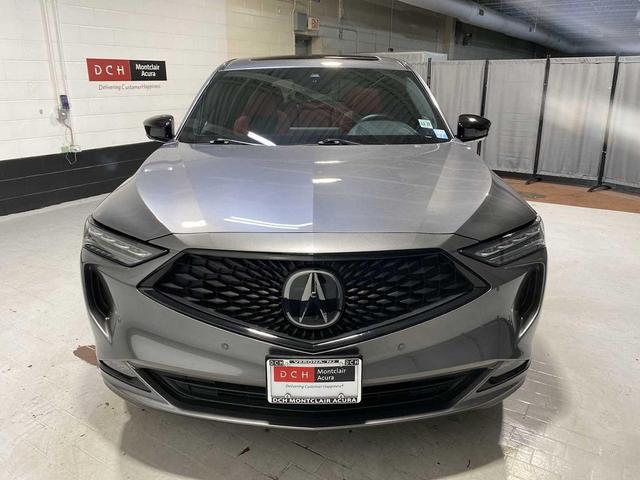 Photo of 2023 Liquid Carbon Metallic Acura MDX
