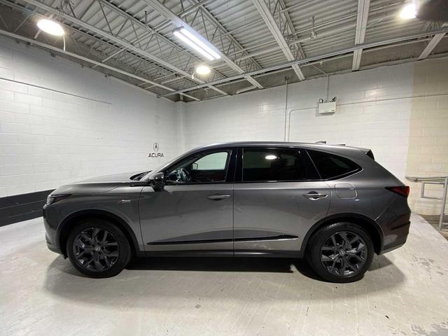 Photo of 2023 Liquid Carbon Metallic Acura MDX
