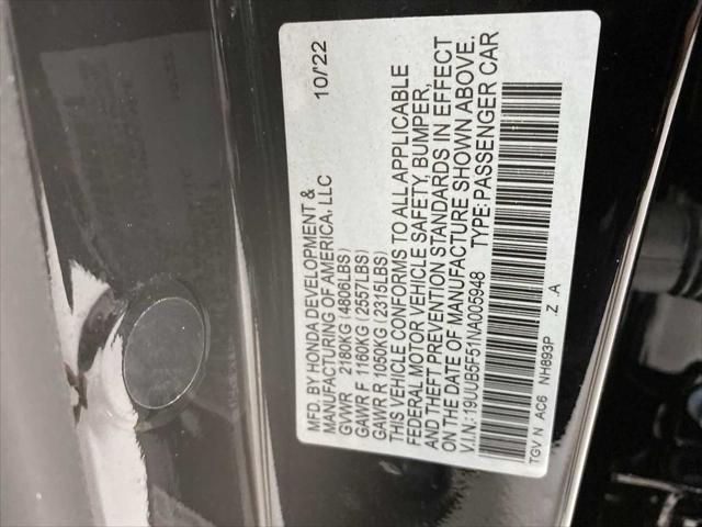 Photo of 2022 Majestic Black Pearl Acura TLX