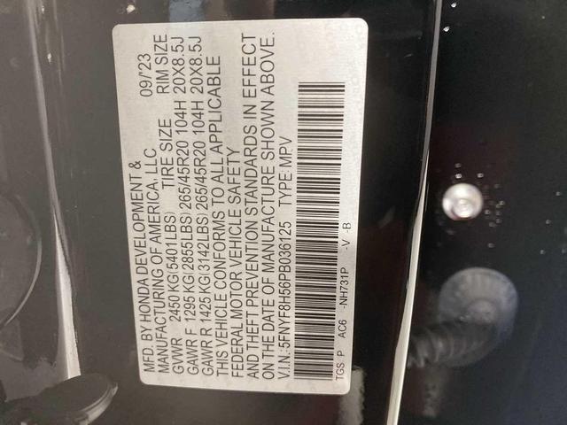 Photo of 2023 Crystal Black Pearl Honda Passport