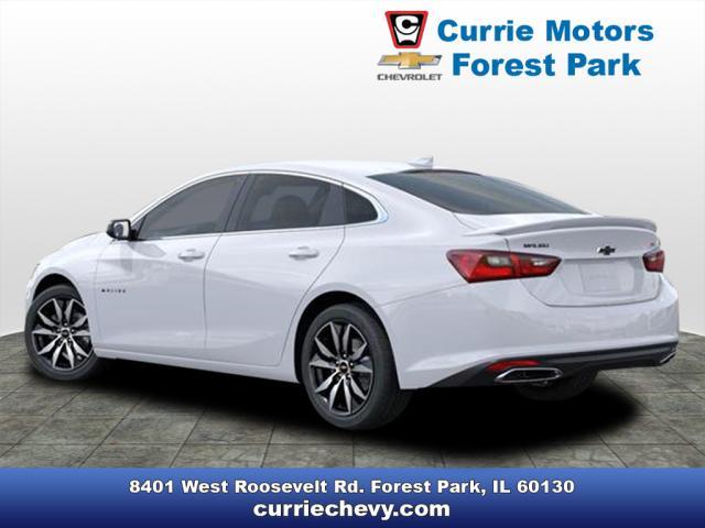 Photo of 2025 Summit White Chevrolet Malibu
