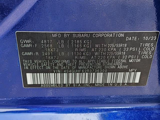 Photo of 2024 Sapphire Blue Pearl Subaru Crosstrek