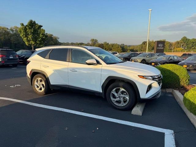 Photo of 2023 Serenity White Pearl Hyundai TUCSON