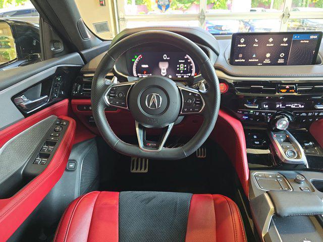 Photo of 2023 Liquid Carbon Metallic Acura MDX