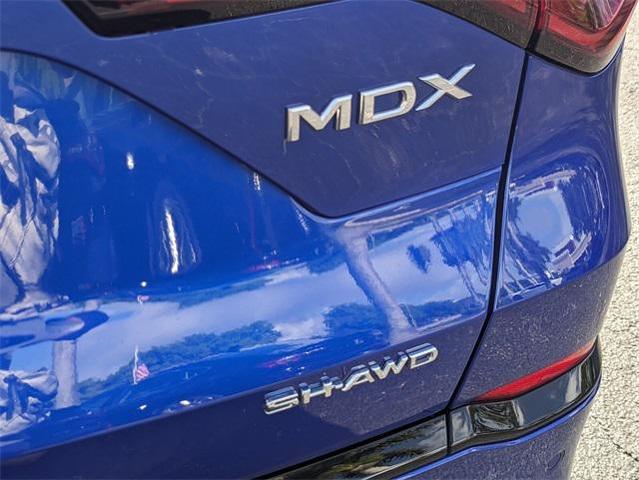 Photo of 2025 Canyon River Blue Metallic Acura MDX