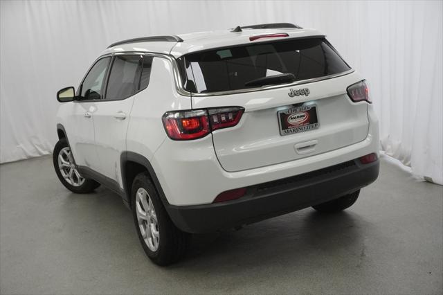 Photo of 2024 Bright White Clearcoat Jeep Compass