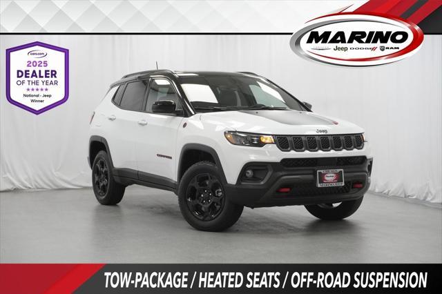 Photo of 2023 Bright White Clearcoat Jeep Compass