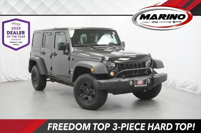 2018 Jeep Wrangler Jk Unlimited