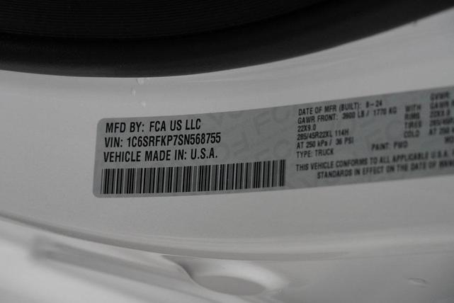 Photo of 2025 Ivory White Tri-Coat Pearlcoat RAM 1500
