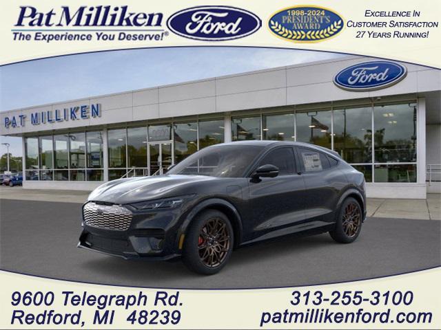Photo of 2025 Shadow Black Ford Mustang Mach-E