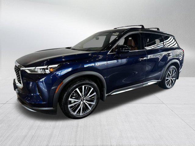 Photo of 2025 Grand Blue/Black Obsidian INFINITI QX60