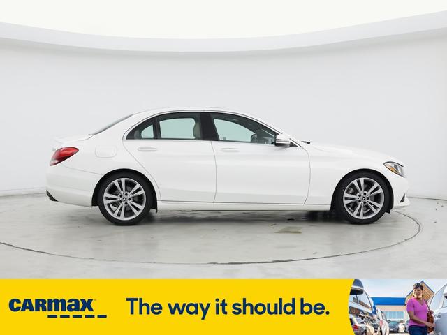 Photo of 2018 White Mercedes-Benz C-Class