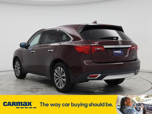 Photo of 2014 Burgundy Acura MDX