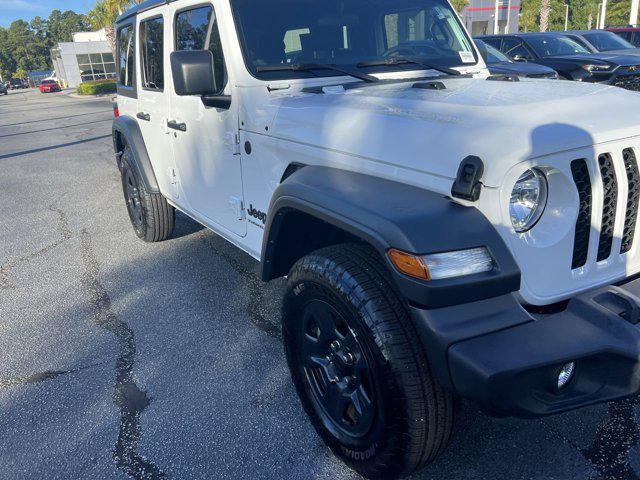 Photo of 2024 Bright White Clearcoat Jeep Wrangler