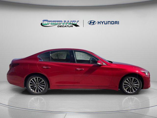 Photo of 2022 Dynamic Sunstone Red INFINITI Q50