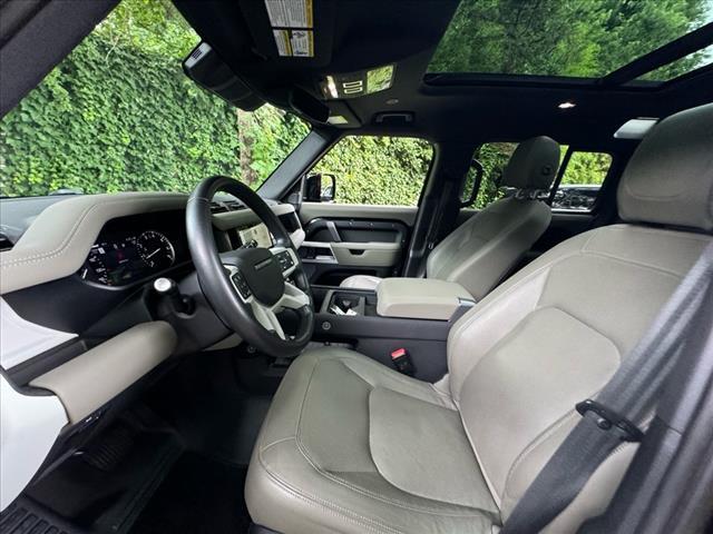 Photo of 2023 Santorini Black Metallic Land Rover Defender