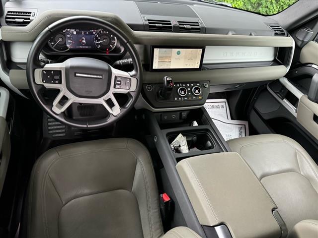 Photo of 2023 Santorini Black Metallic Land Rover Defender
