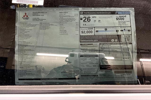 Photo of 2025 White Diamond Mitsubishi Outlander Sport