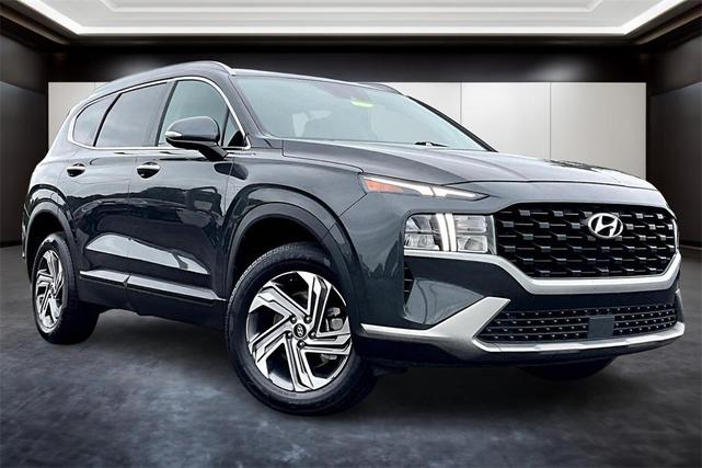 Photo of 2023 Portofino Gray Hyundai SANTA FE