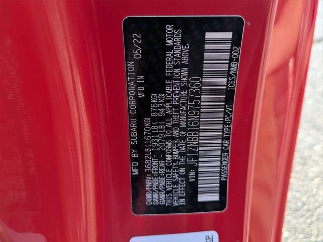 Photo of 2022 Track bRed Toyota GR86