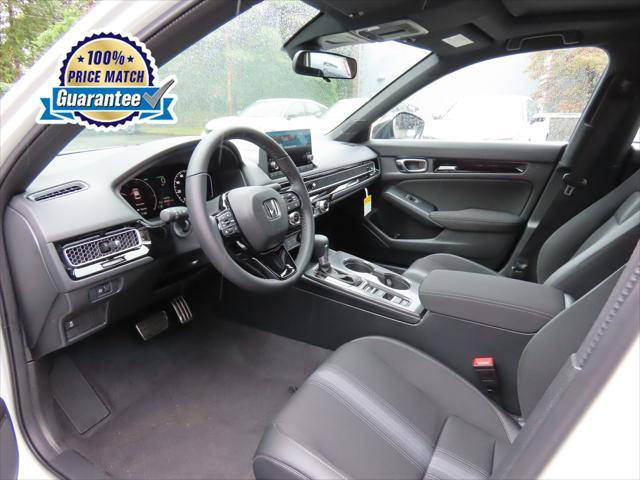 Photo of 2025 Platinum White Pearl Honda Civic Hybrid