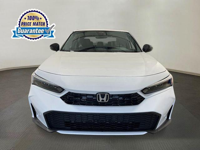 Photo of 2025 Platinum White Pearl Honda Civic Hybrid