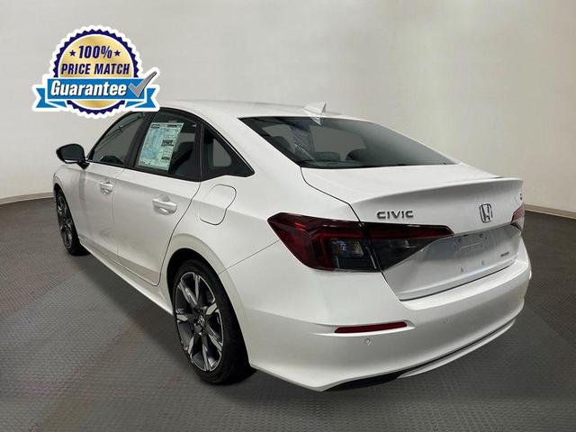 Photo of 2025 Platinum White Pearl Honda Civic Hybrid
