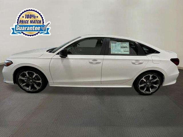 Photo of 2025 Platinum White Pearl Honda Civic Hybrid