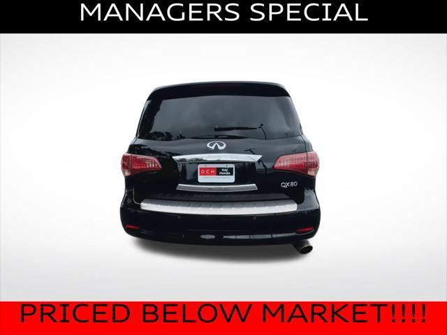Photo of 2016 Black Obsidian INFINITI QX80