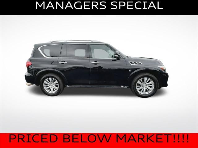 Photo of 2016 Black Obsidian INFINITI QX80