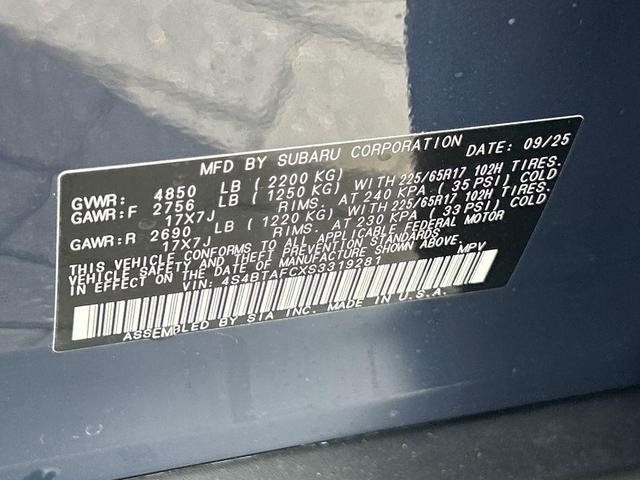 Photo of 2025 Cosmic Blue Pearl Subaru Outback