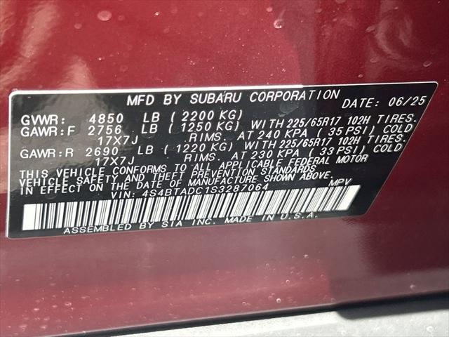 Photo of 2025 Crimson Red Pearl Subaru Outback