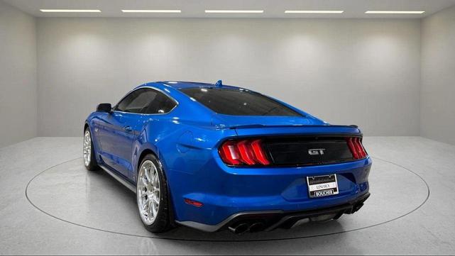 Photo of 2020 Blue Ford Mustang