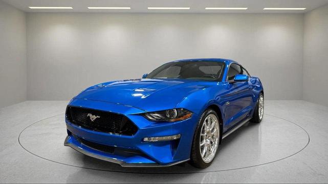 Photo of 2020 Blue Ford Mustang