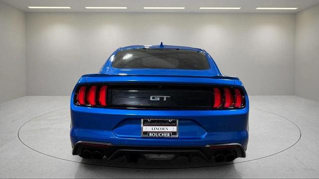 Photo of 2020 Blue Ford Mustang