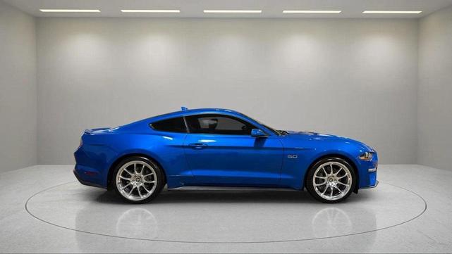 Photo of 2020 Blue Ford Mustang