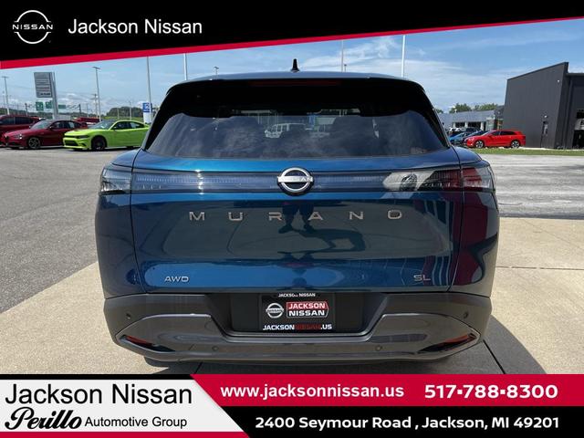 Photo of 2025 Aurora Blue Pearl Metallic/Super Black Nissan Murano