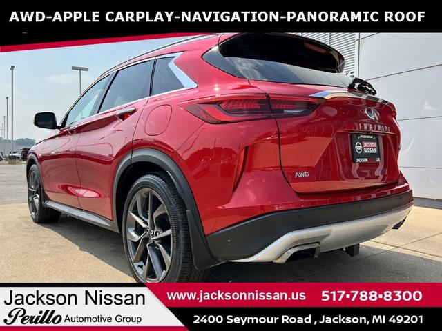 Photo of 2022 Dynamic Sunstone Red INFINITI QX50