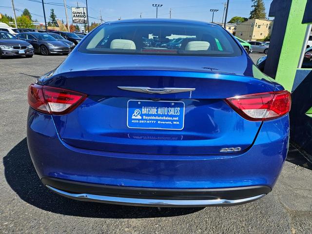 Photo of 2016 Vivid Blue Pearlcoat Chrysler 200