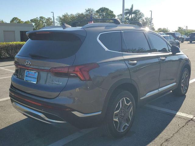 Photo of 2022 Portofino Gray Hyundai SANTA FE