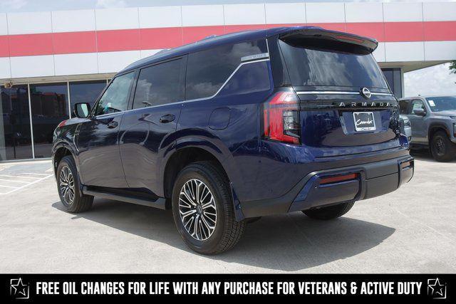 Photo of 2025 Deep Ocean Blue Pearl Nissan Armada