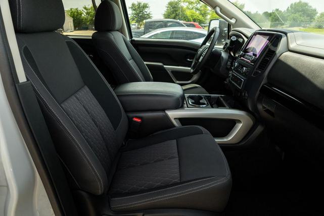 Photo of 2024 Glacier White Nissan Titan XD
