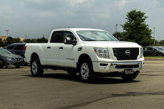 Photo of 2024 Glacier White Nissan Titan XD