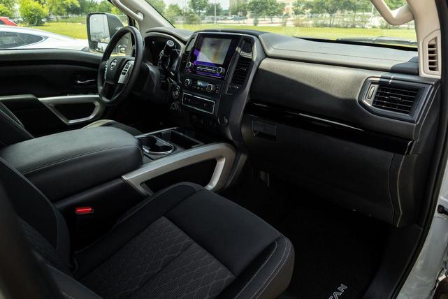 Photo of 2024 Glacier White Nissan Titan XD