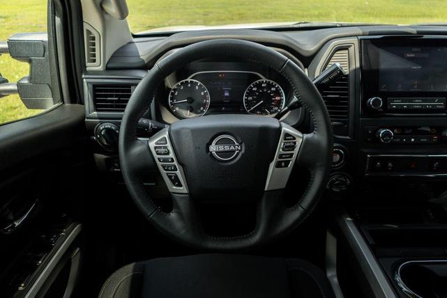 Photo of 2024 Glacier White Nissan Titan XD